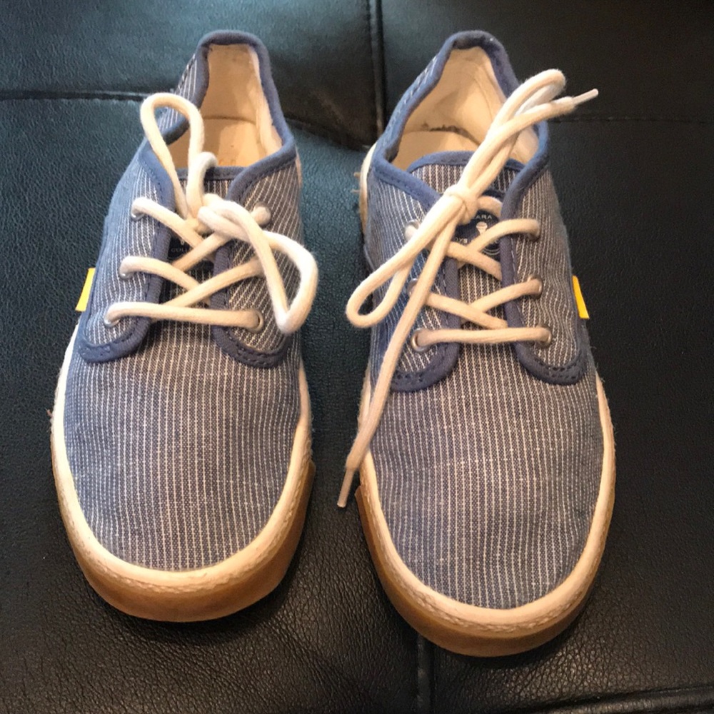 Zara kids boat shoes